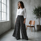 😍Pantaloni largi, cu talie înaltă, pentru femei – subțiază silueta, sunt comozi și eleganți🌠️