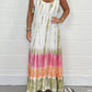 ✨ 👗💝 Fustă lungă de vară pentru femei, vopsită în stil tie-dye