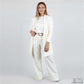 ⏰Set elegant din 3 piese, incluzând cardigan lung, top și pantaloni💞