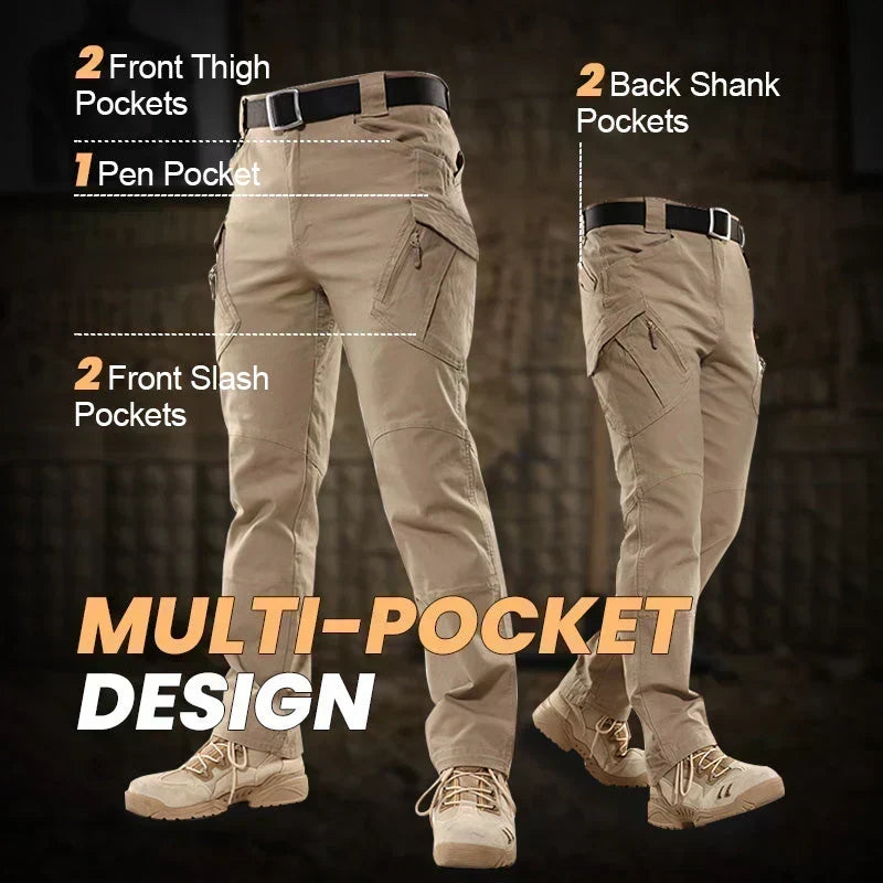 🎖️Multi-purpose Tactical Pants for Men 🏕️💪 Ultimate Durability & 8 Pockets, Ideal for Hiking, Work, Daily Wear. Get Yours!