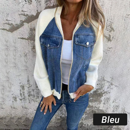 🔥Noua moda jacheta denim creative pentru femei