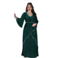 Rochie elegantă cu mânecă lungă pentru femei cu curea