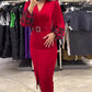 👗  Rochie pentru femei cu decolteu în V