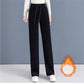 【🔥Adio frigului】👖Pantaloni cu picior lat din catifea Corduroy