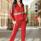 Set 2 piese casual de culoare solidă