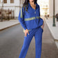 Set 2 piese casual de culoare solidă