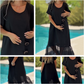 🌸 Rochie neagră elegantă pentru femei