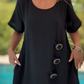 🌸 Rochie neagră elegantă pentru femei