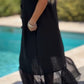🌸 Rochie neagră elegantă pentru femei