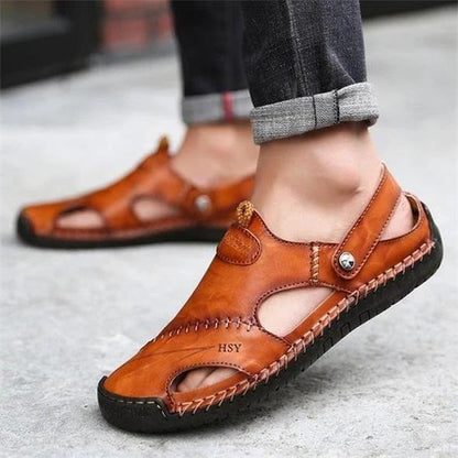【EU 38-48】✨Sandale casual din piele pentru bărbați