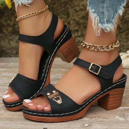 🔥【EU36-43】👡 Sandale cu toc înalt pentru femei