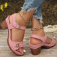 🔥【EU36-43】👡 Sandale cu toc înalt pentru femei