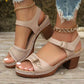 🔥【EU36-43】👡 Sandale cu toc înalt pentru femei