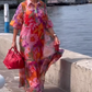 💃Rochie elegantă imprimată din sifon