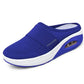 🌿EU 35-43🌬️Papuci cu toc înclinat din material casual pentru femei