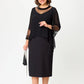 ✨Rochii elegante negre cu mânecă 3/4 pentru femei