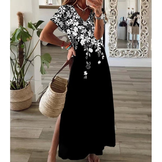 👗 Rochie cu imprimeu floral