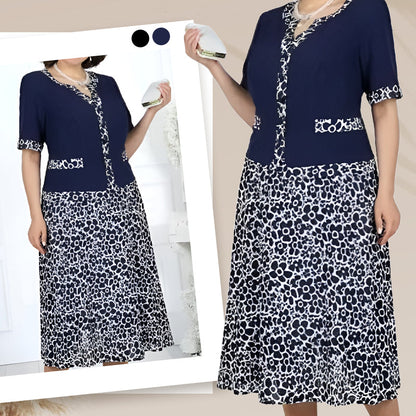 ✨【S-4XL】💐Model floral Rochii din două piese pentru femei