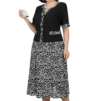 ✨【S-4XL】💐Model floral Rochii din două piese pentru femei