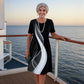 Rochie Monocromă Elegantă