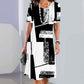 Rochie Monocromă Elegantă