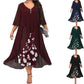 ✨ 🌸Rochie din șifon tip două piese｜În diverse culori💐