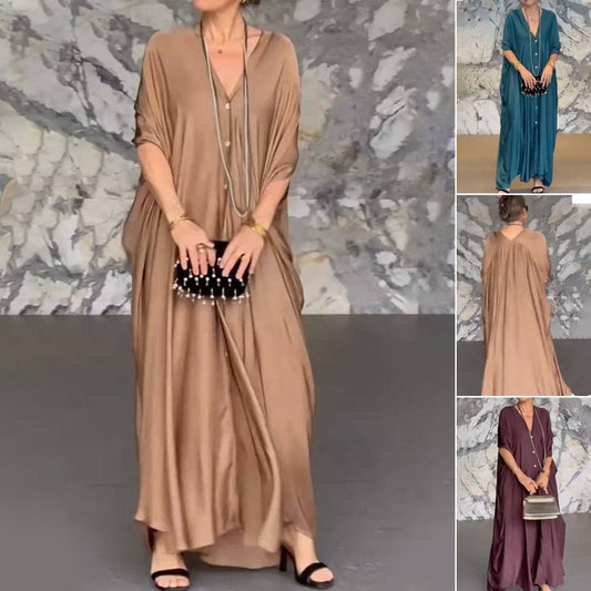 Rochie elegantă cu decolteu în V