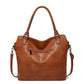 👜✨ Geantă de mână și geantă de umăr din piele moale, de mare capacitate, pentru femei