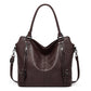 👜✨ Geantă de mână și geantă de umăr din piele moale, de mare capacitate, pentru femei