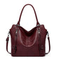 👜✨ Geantă de mână și geantă de umăr din piele moale, de mare capacitate, pentru femei