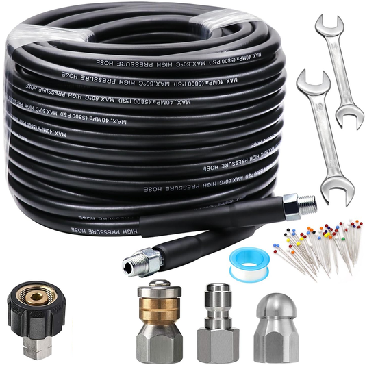 🔧Kit de curățare a conductelor de înaltă presiune