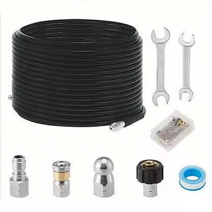🔧Kit de curățare a conductelor de înaltă presiune