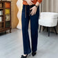 Pantaloni casual pentru femei, cu croi drept