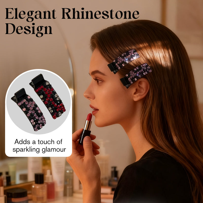 ✨ 💕Rhinestone Hair Clip for Bangs