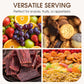 🍽️Tavă detașabilă, compartimentată, pentru servirea gustărilor