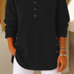 🎉 Bluză Henley din catifea pentru femei – elegantă, moale și versatilă 🧥📦