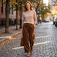 ⏰Lässige Weite Cordhose für Damen
