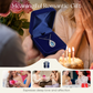 💎Eleganță Atemporală | Pandantiv în formă de lacrimă albastră pentru femei ✨