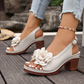 👡Sandale florale cu vârf deschis pentru femei