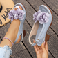👡Sandale florale cu vârf deschis pentru femei