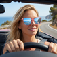 Cumpără 1 și primești 1 gratis🕶️ Ochelari de soare polarizați pentru femei, de dimensiuni foarte mari