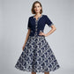 💐Rochie elegantă cu imprimeu floral
