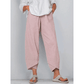👖 Pantaloni cu buzunare asimetrice asimetrice elastice în talie, de epocă