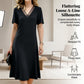 🔥👗Rochie elegantă din plasă cu decolteu în V pentru femei🌠️