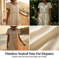 🏖️🌊Rochie casual de vară din dantelă, cu guler rotund🌬️👗
