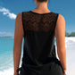 🏊‍♀️Costum de baie în două piese tip tankini cu imprimatur pentru femei