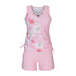 🏊‍♀️Costum de baie în două piese tip tankini cu imprimatur pentru femei