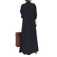 Rochie cu Mâneci Lungi, Simple și Colorate