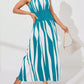ROCHIE LUNE PRINTATĂ TIP CORSET MAXI