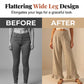 ❤️Pantaloni de lounge cu volane, stil Boho, pentru femei